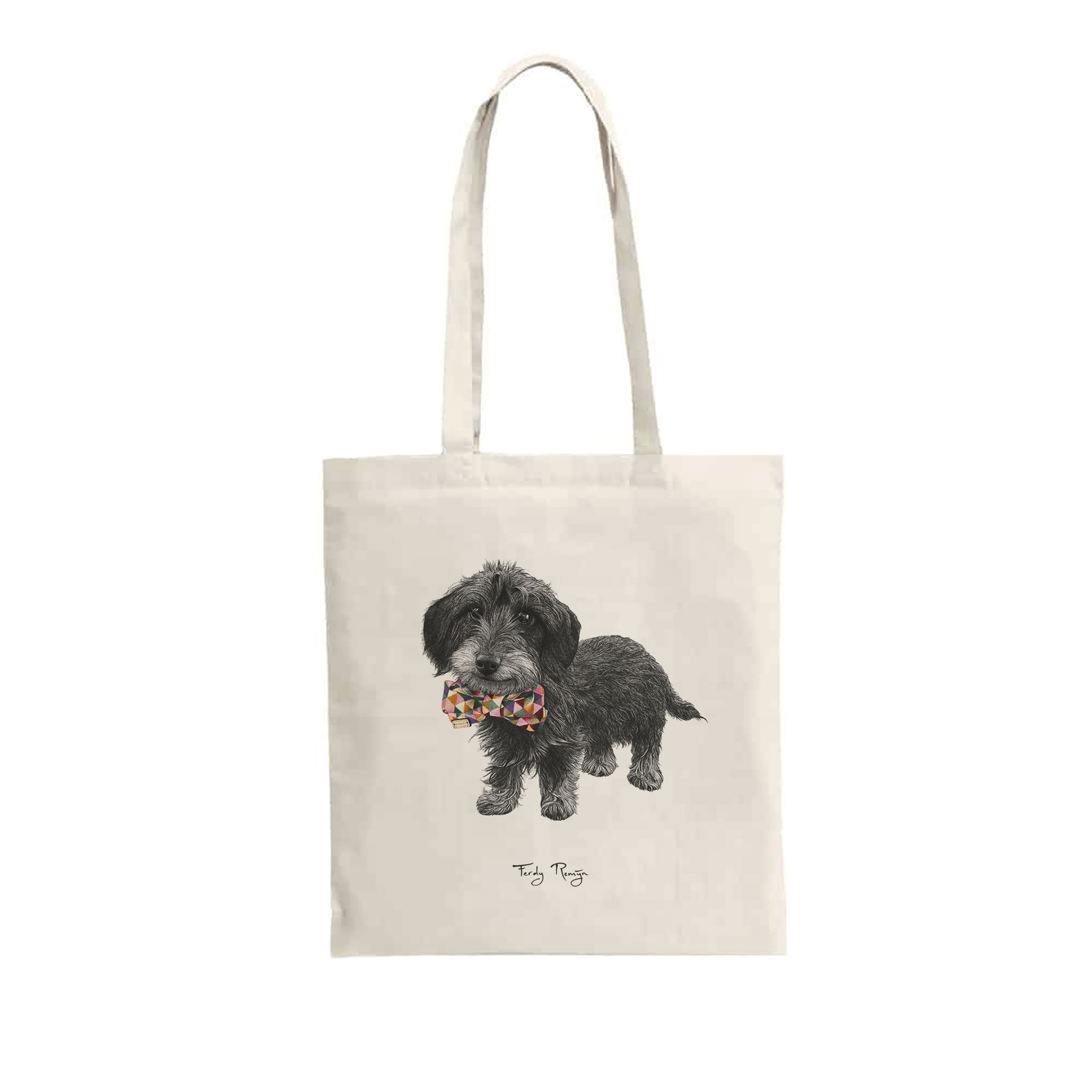 Tote bag Saartje de teckel