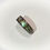 Thumbnail: White Opal & Abalone afterglow | Authentic Lunar Meteorite | Tungsten Carbide