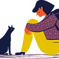 Menina e gato