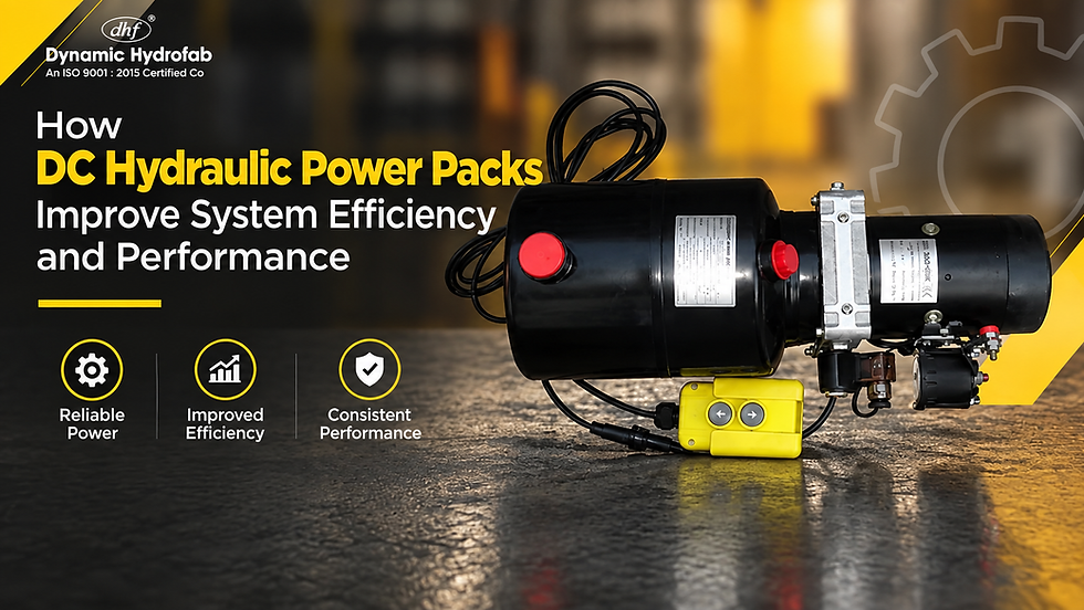 dc hydraulic power pack