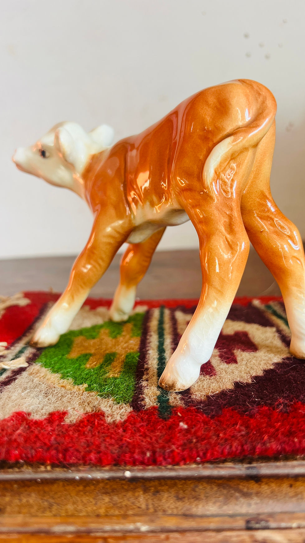 Thumbnail: Very Rare Beswick Hereford Calf model 854