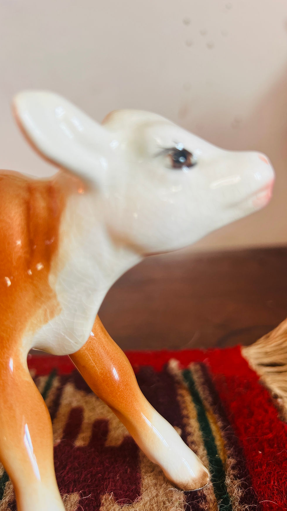 Thumbnail: Very Rare Beswick Hereford Calf model 854