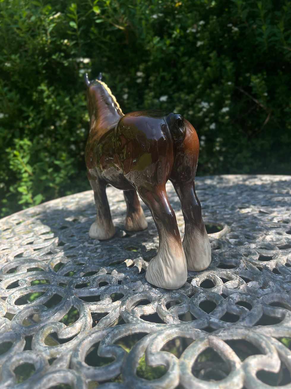 Thumbnail: Beswick Early 818 Shire Mare Brown Gloss Arthur Gredington