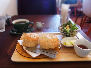 仁川 nico cafe スコーン