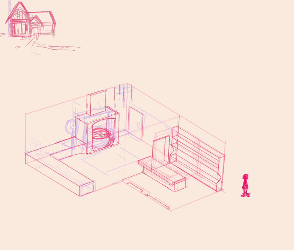 inside