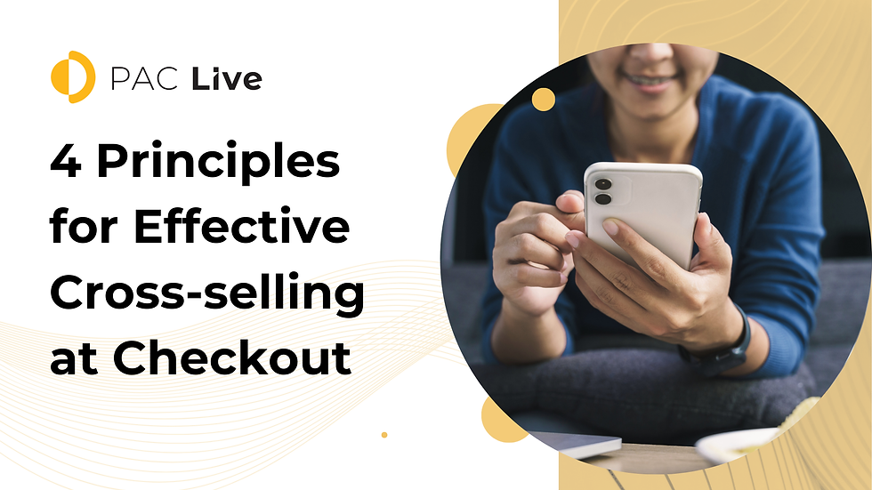 4 Principles for Effective Cross-selling at Checkout. Person shopping for event tickets on a mobile device.