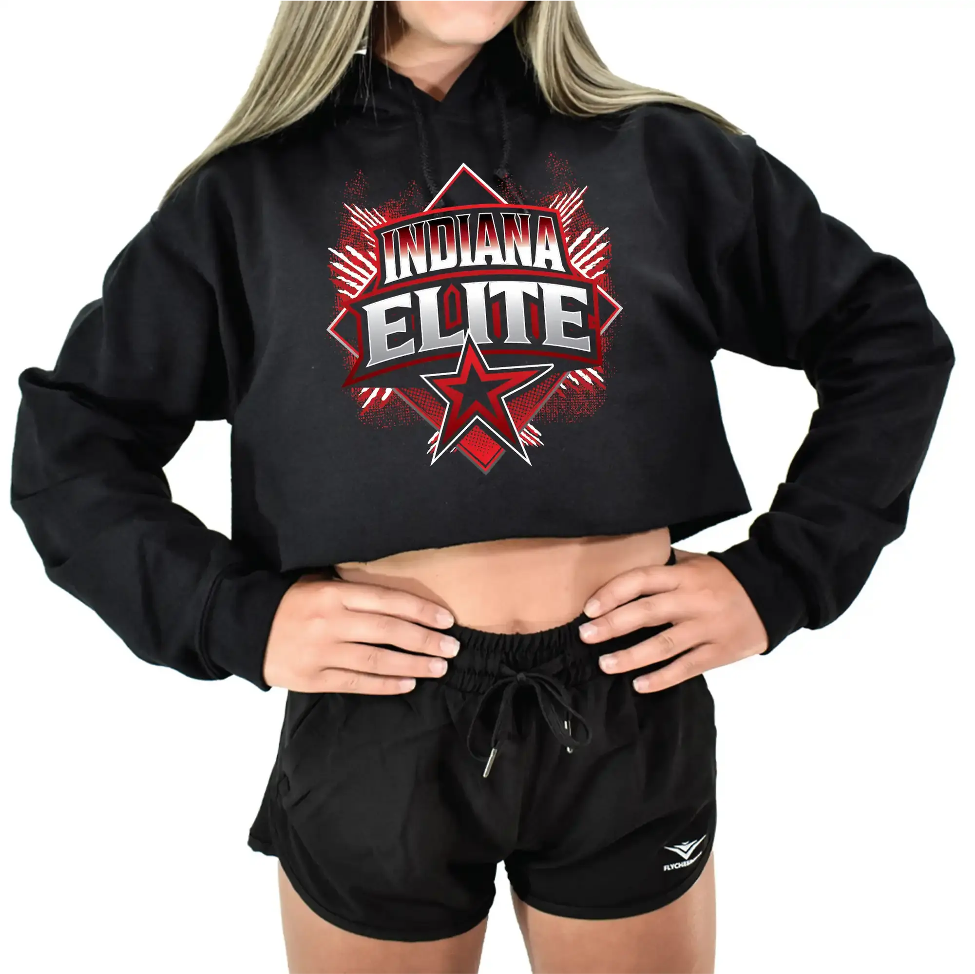 Indiana Elite Crop Hoodie