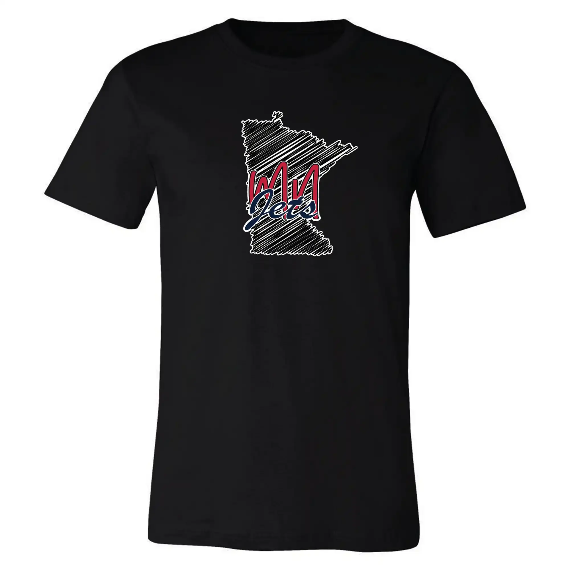 Jets Black Tee