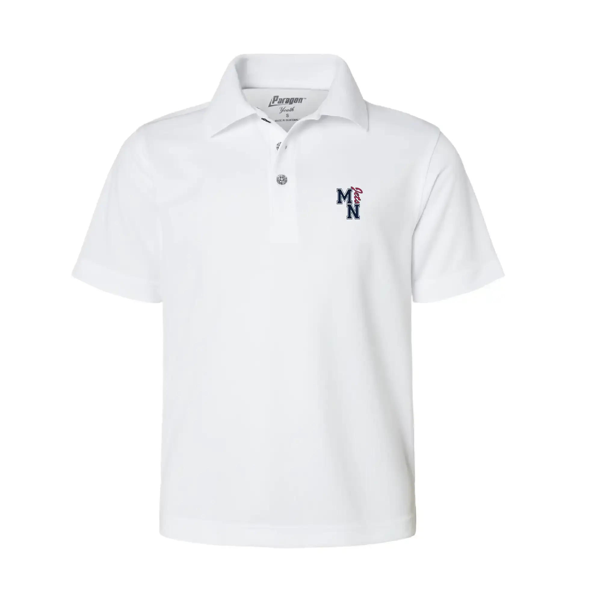 Jets White Polo