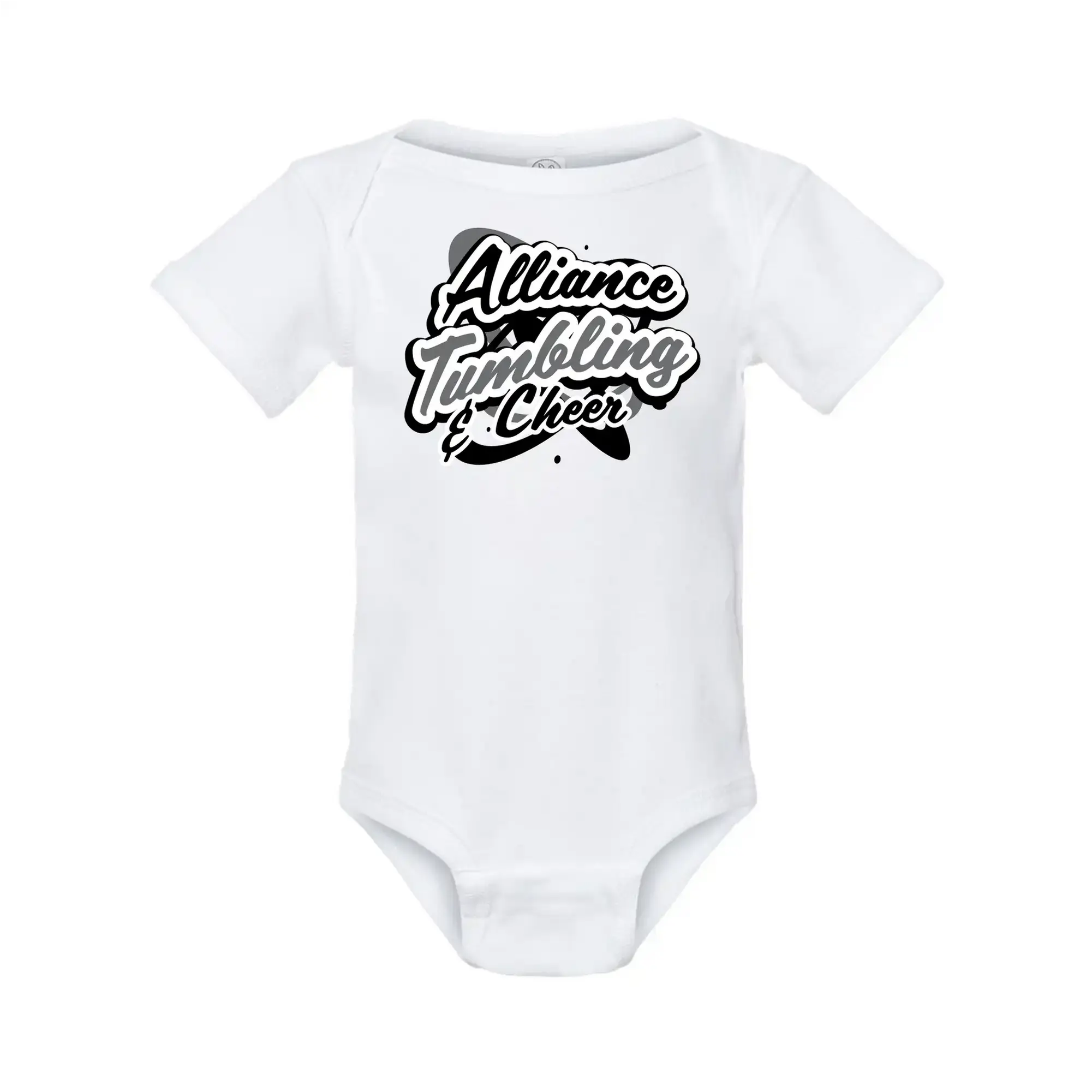 Alliance White Baby Onesie