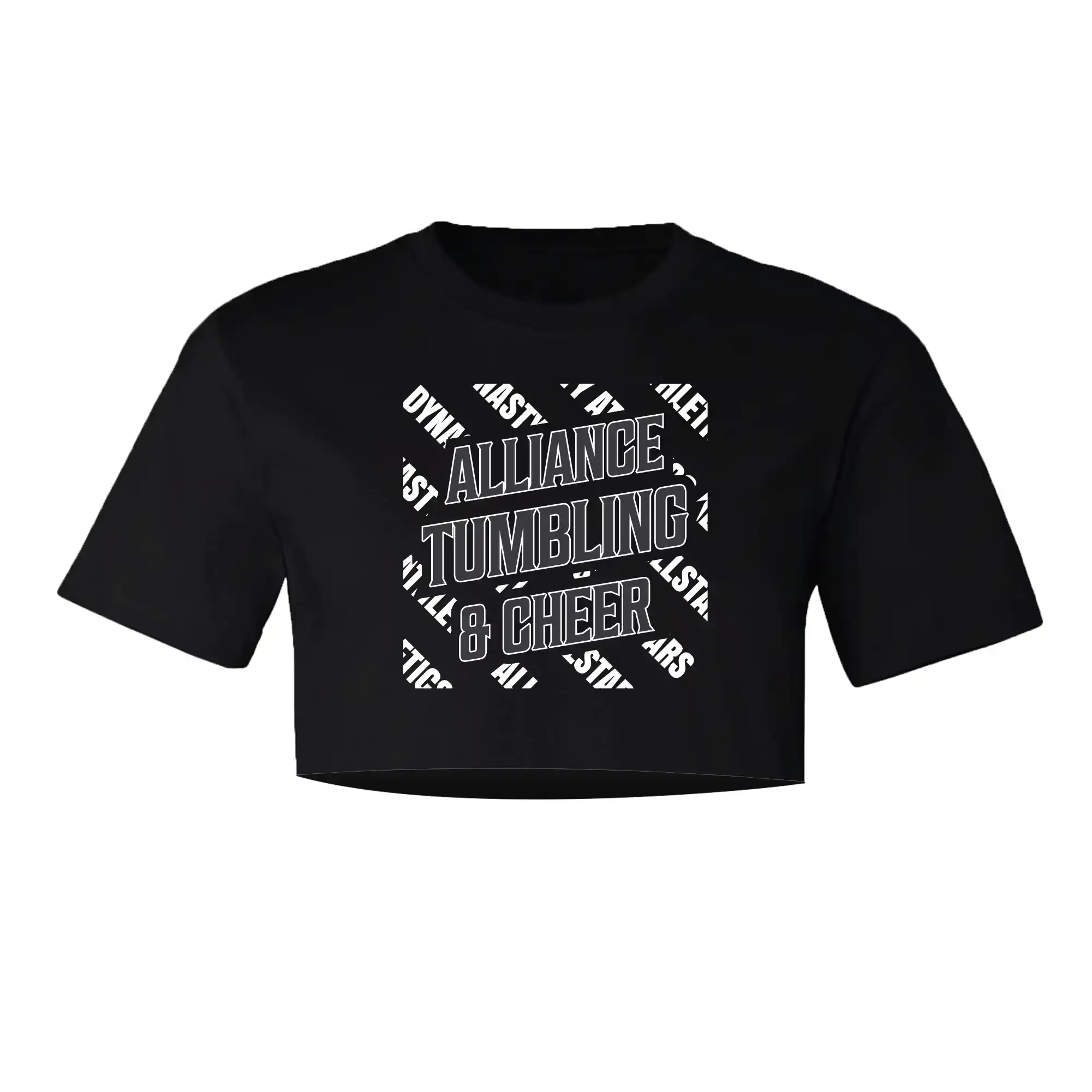 Alliance Black Crop Tee
