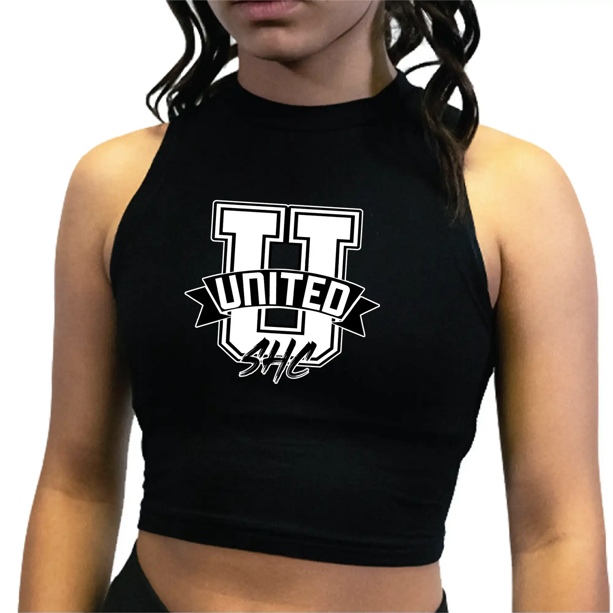 United by SHC High Collar Crop