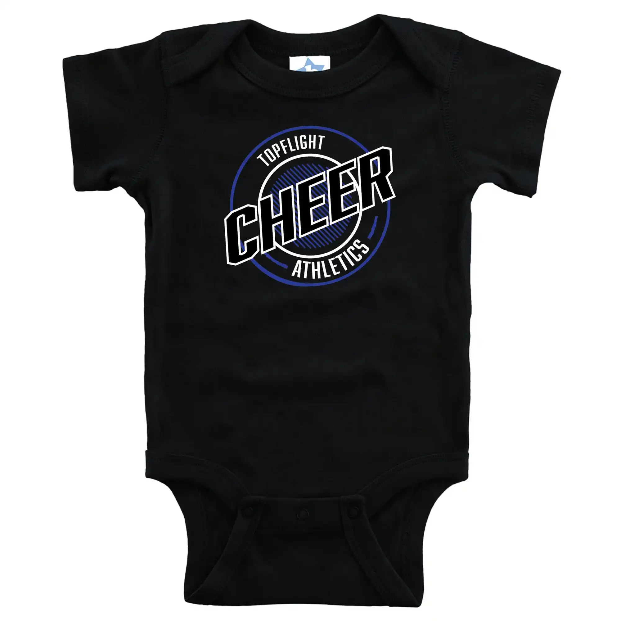 Topflight Black Baby Onesie
