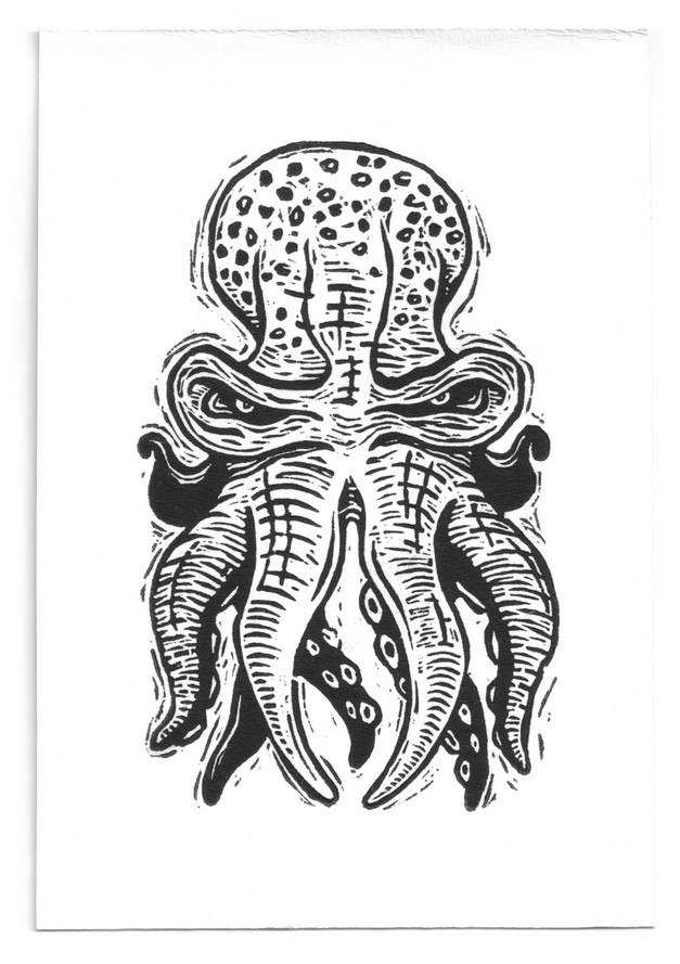 octopus-linocut-martin-marcin-reznik-10t