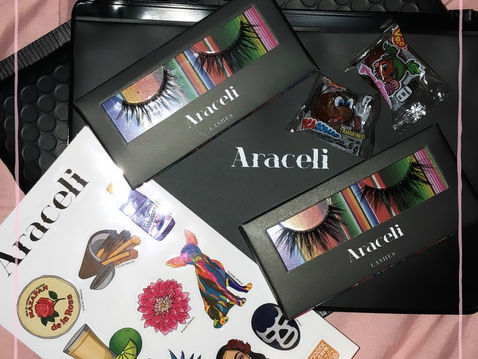 Trying Araceli Beauty Lashes