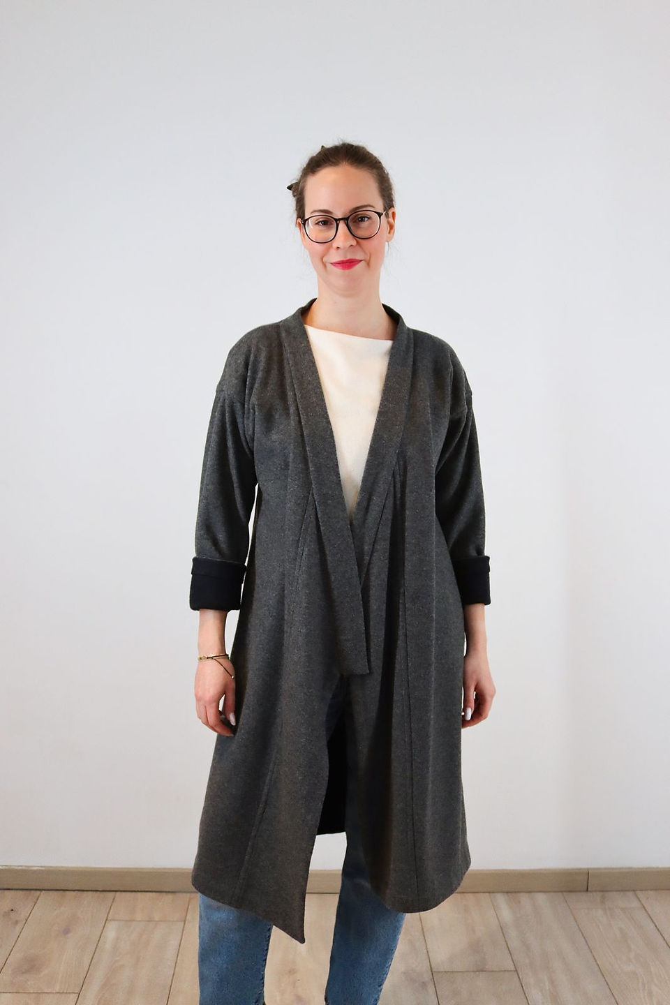PURPLY, oboustranné kimono