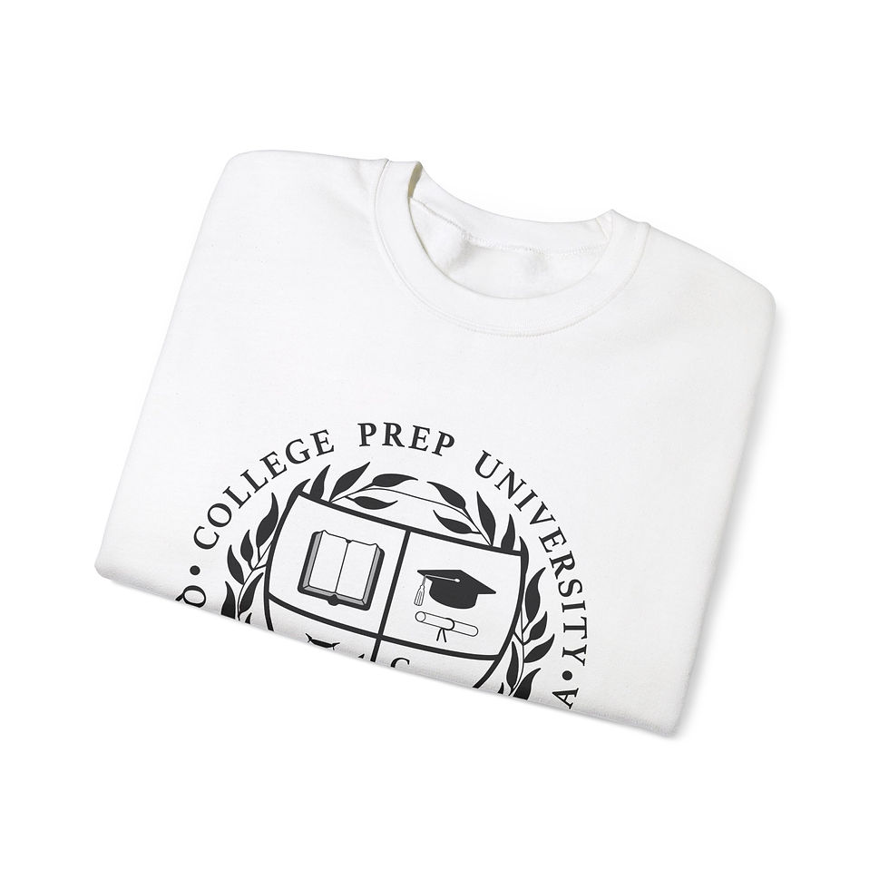 Thumbnail: College Prep University - Sweatshirt, Crew Neck