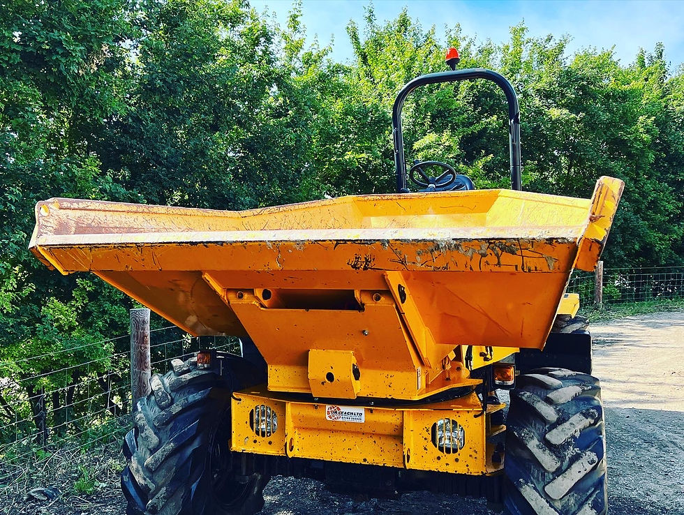 Thumbnail: THWAITES6 Tonne Swivel Skip Site Dumper