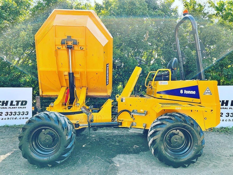 Thumbnail: THWAITES6 Tonne Swivel Skip Site Dumper