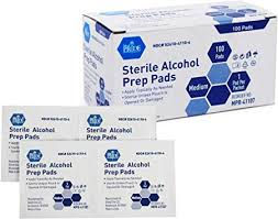 MedPride Sterile Alcohol Prep Pads
