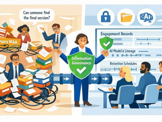 Information Governance by Design: Transforming Consulting Data from a Cost Center into a Strategic Asset!