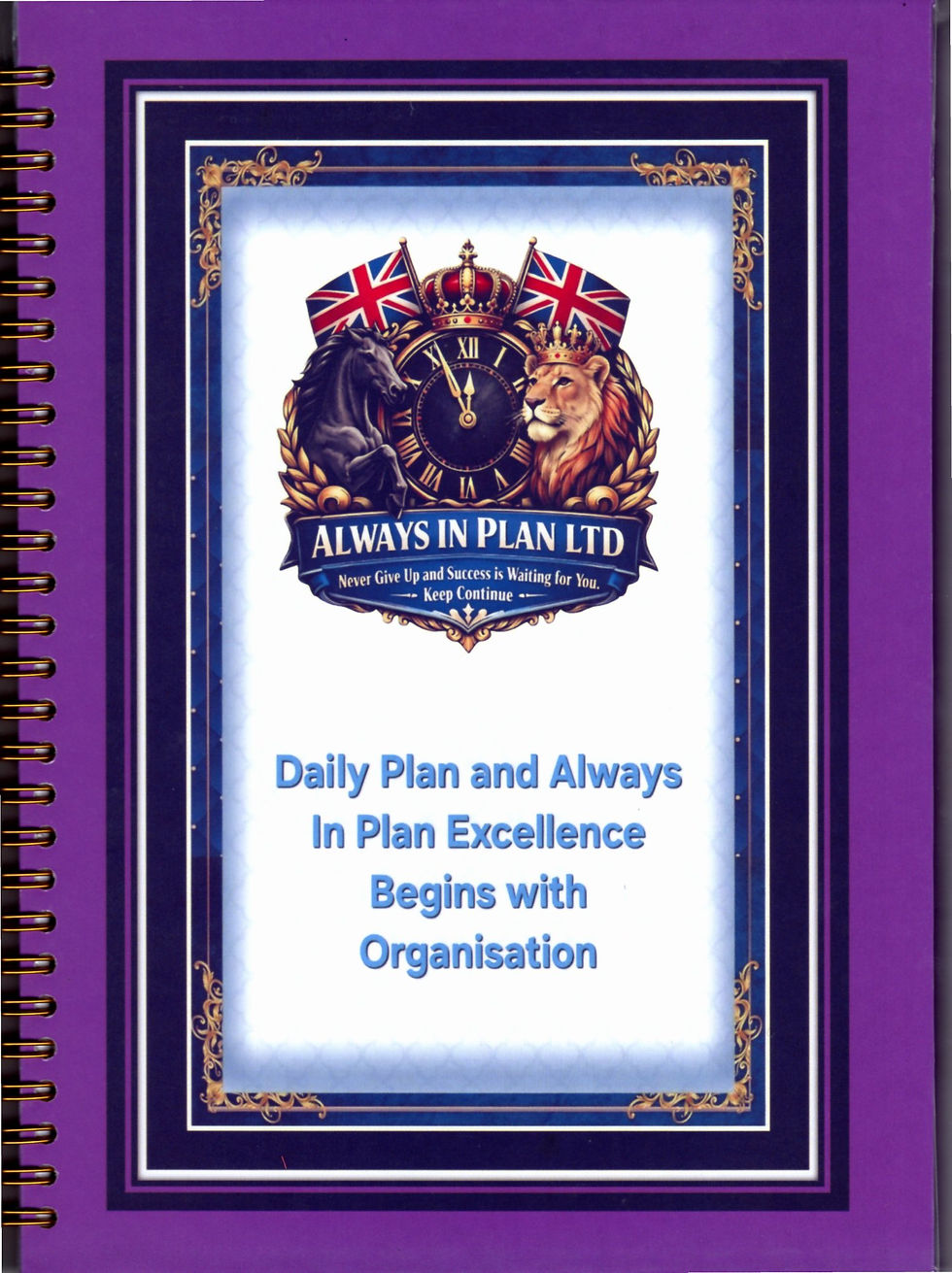Thumbnail: Daily Planner B5 100 Sheet Celtic Knot Corner Border Frame