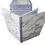 Thumbnail: 100 sheet A4 Hardcover Lined Notebook in White Marble with Gray Veins PVC