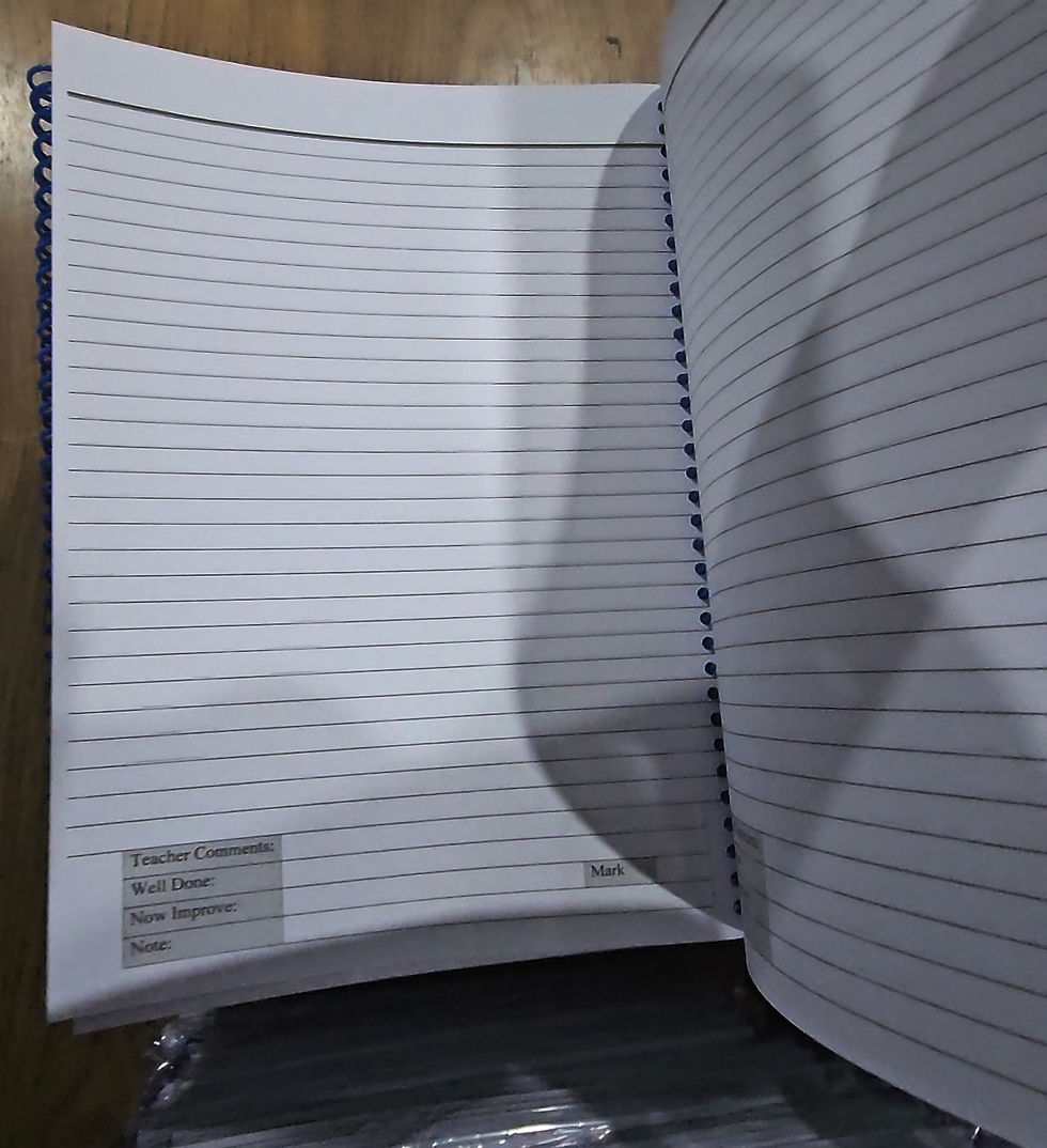 Thumbnail: Bradford College A4 Lined Notebook — Always in Plan