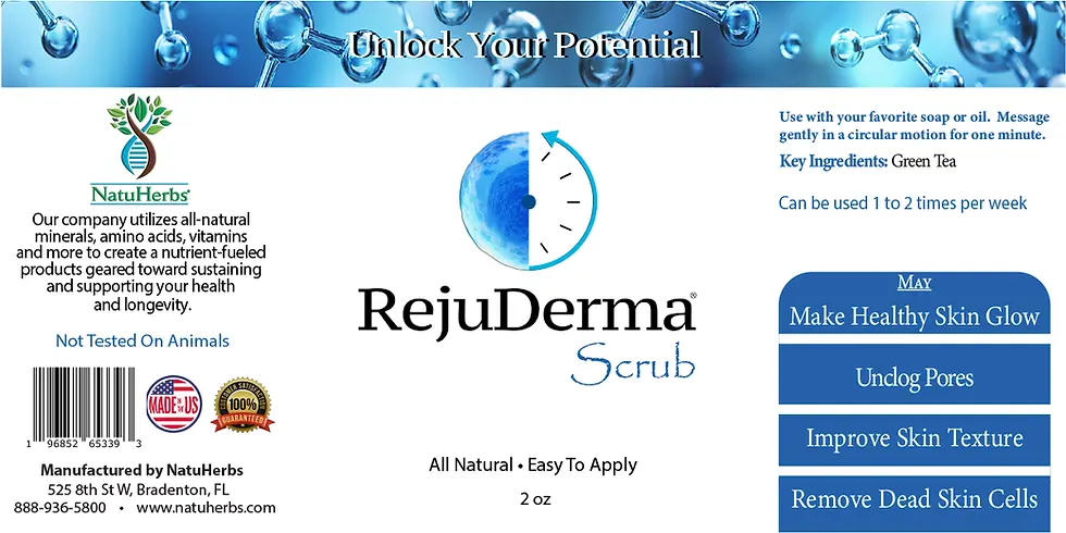 Thumbnail: Rejuderma Scrubs Label