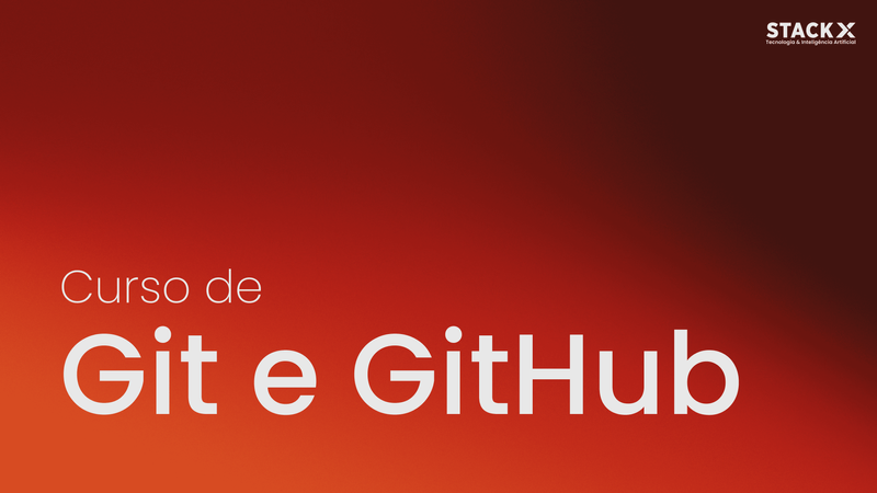 Capa para o curso Git e GitHub