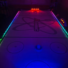 Glow in the Dark Air Hockey