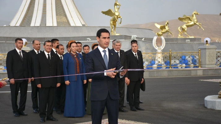 Arkadağ, Türkmenistan Devlet Başkanı Serdar Berdimuhamedov