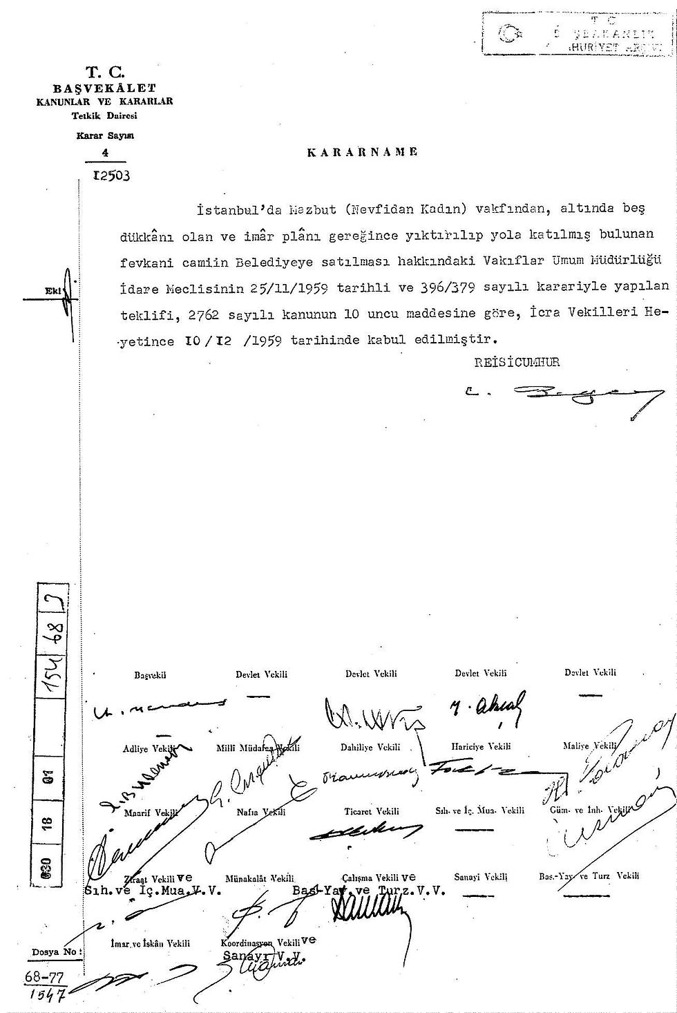 Menderes'in Yıktığı Camiler
