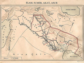 Elam, Sumer, Akat, Asur