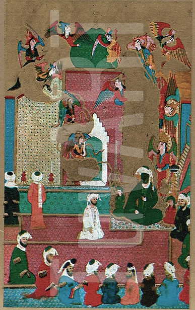 zübdetül tevarih, hz muhammed, minyatür