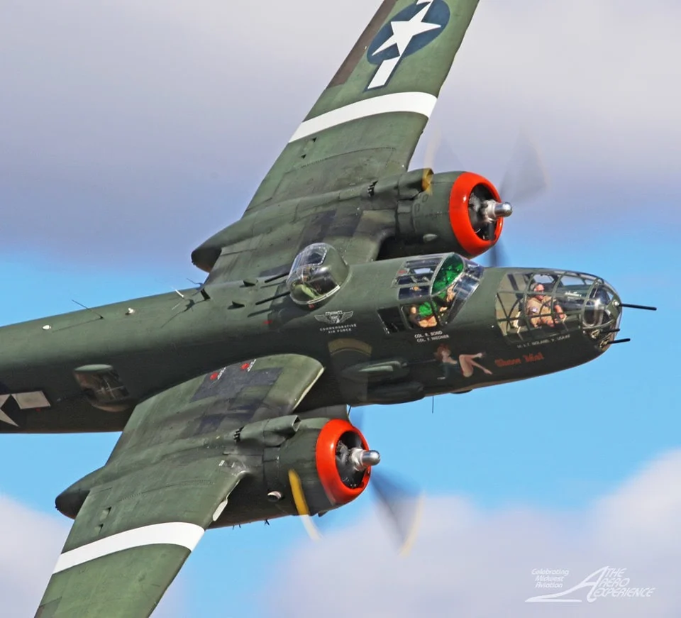 B-25 Mitchell bomber rides