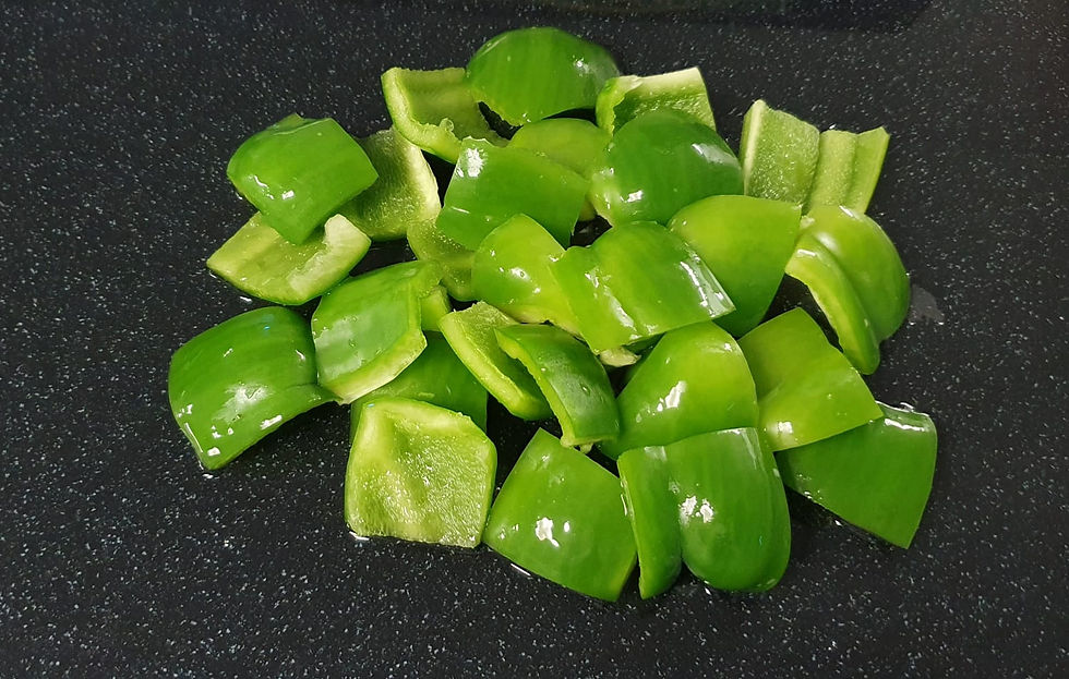 Diced Green Peppers