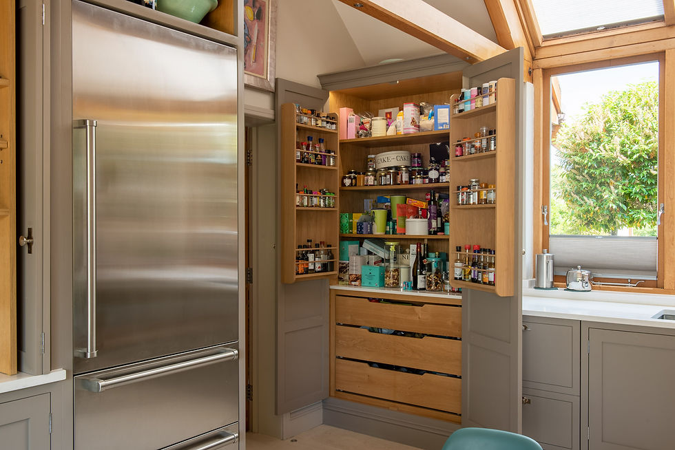 Thumbnail: Suffolk Hand-Painted Kitchen, In-Frame Shaker Style
