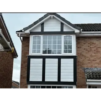 cladding under window