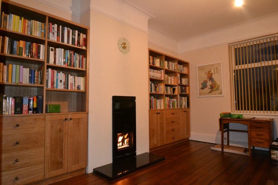 Thumbnail: Oak Bookcases