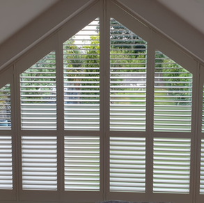 new triangular window shutter