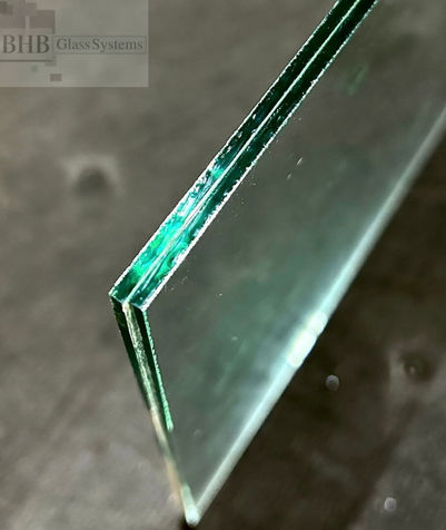Double glass panel