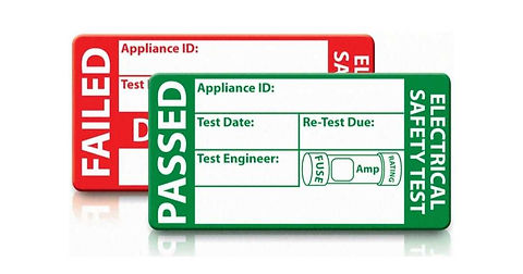 PAT testing stickers