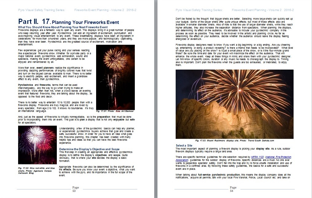 Pyrotechnic Fireworks Event Planning Safety Course