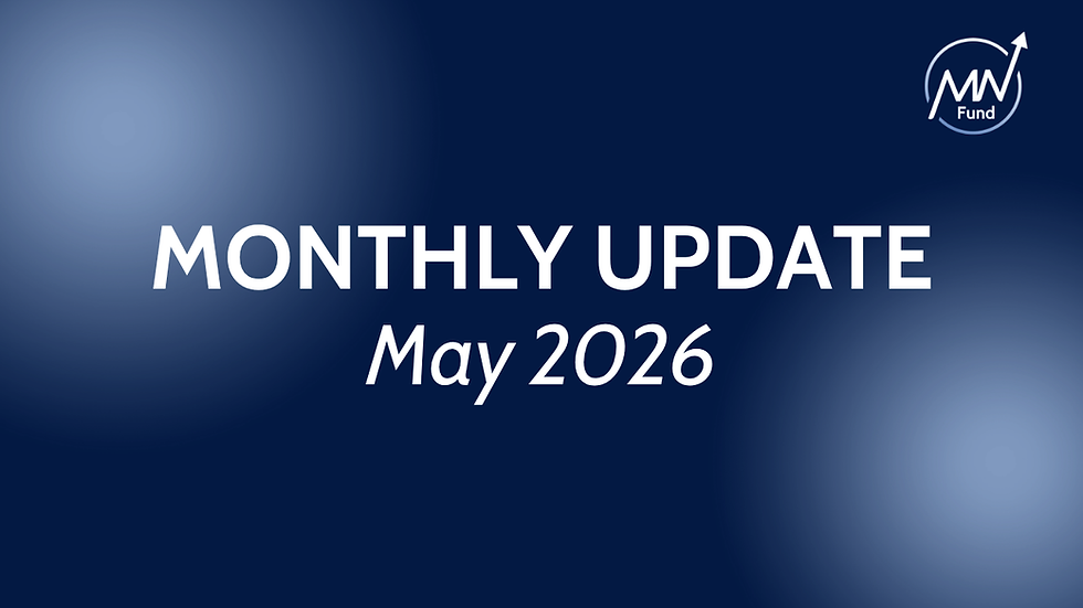 Monthly Update - May