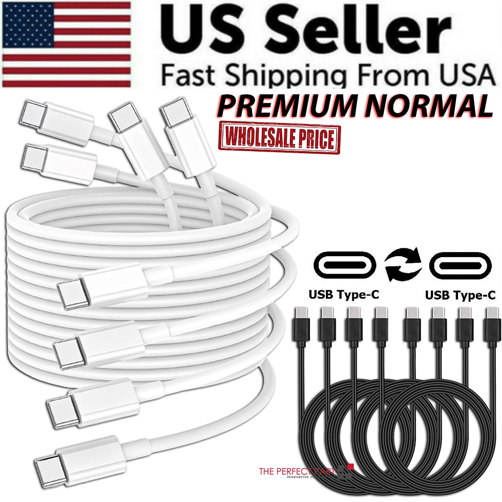 Miniatura: Braided USB C Type-C Fast Charging Data SYNC Charger Cable Cord 3/6/10FT Lot