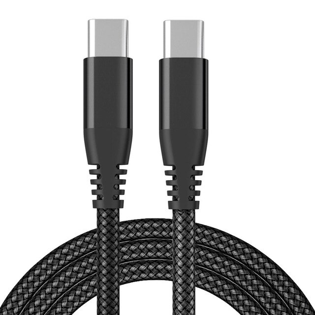Miniatura: Braided USB C Type-C Fast Charging Data SYNC Charger Cable Cord 3/6/10FT Lot