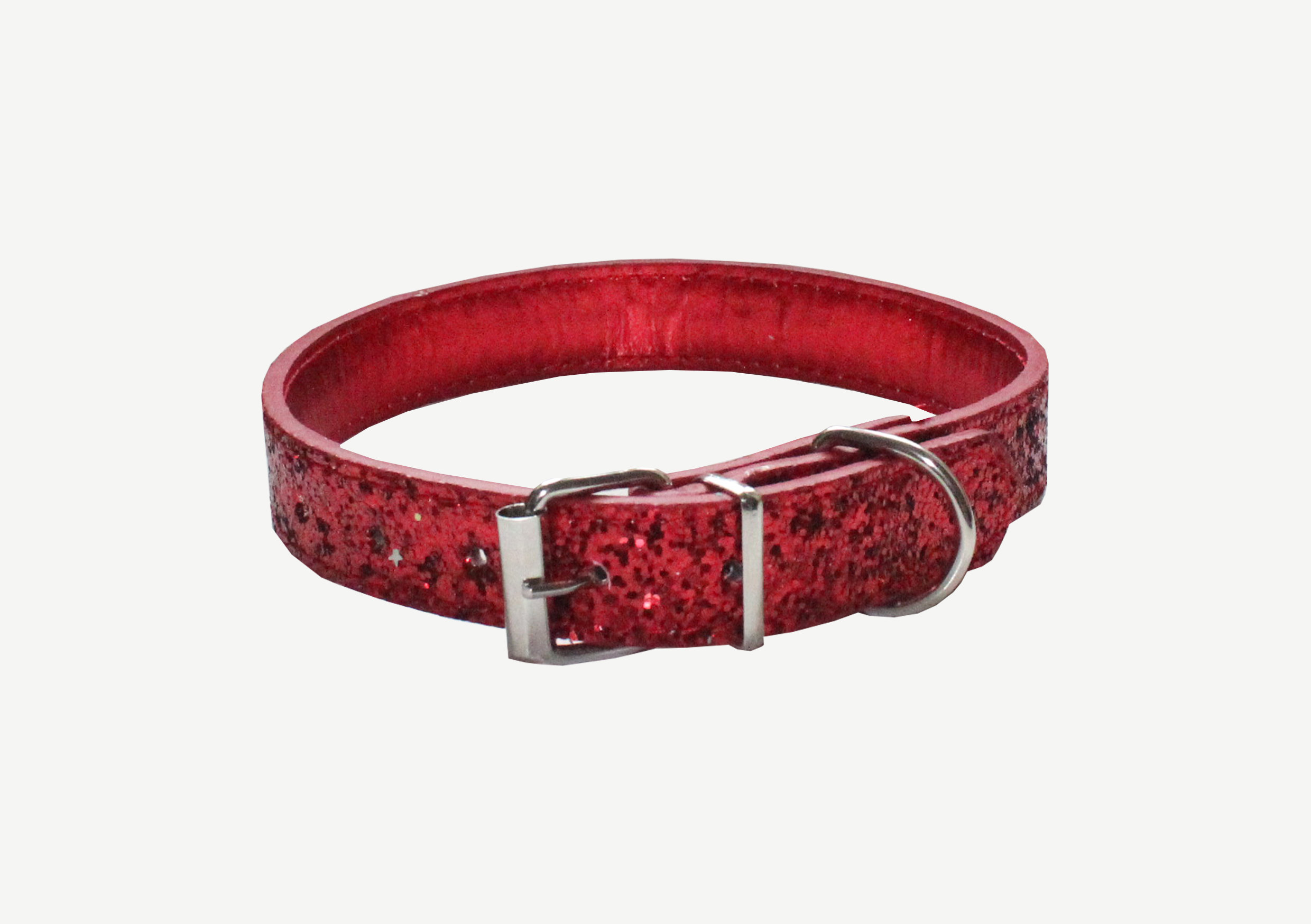 glitter dog collar