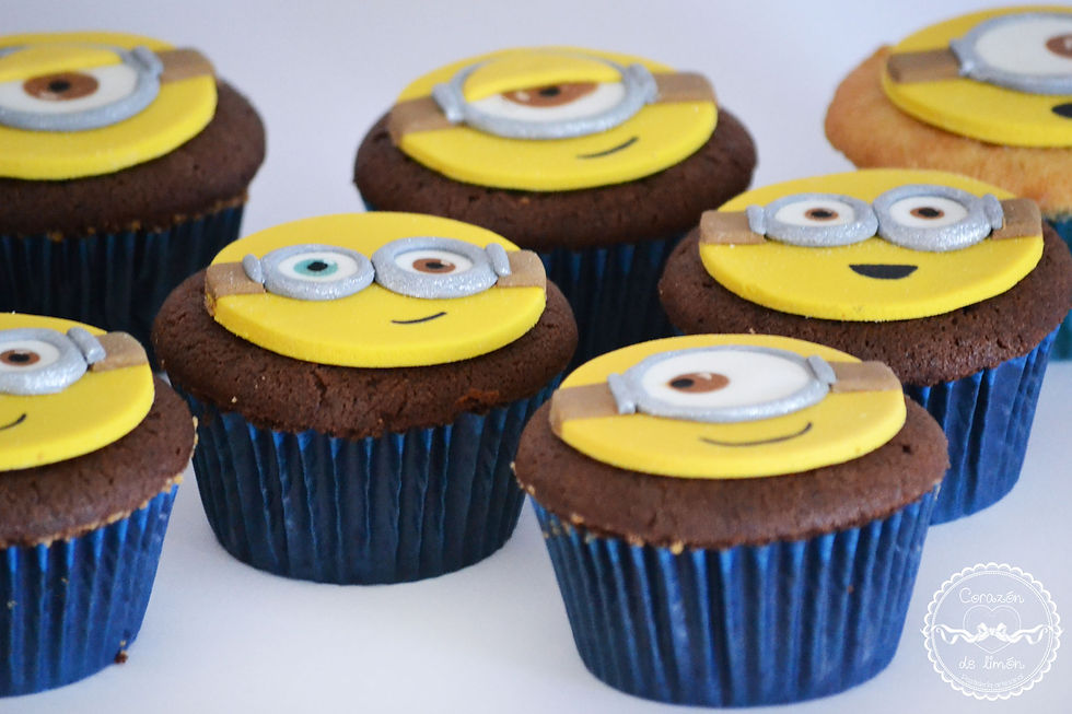 Cupcakes | Corazón de Limón