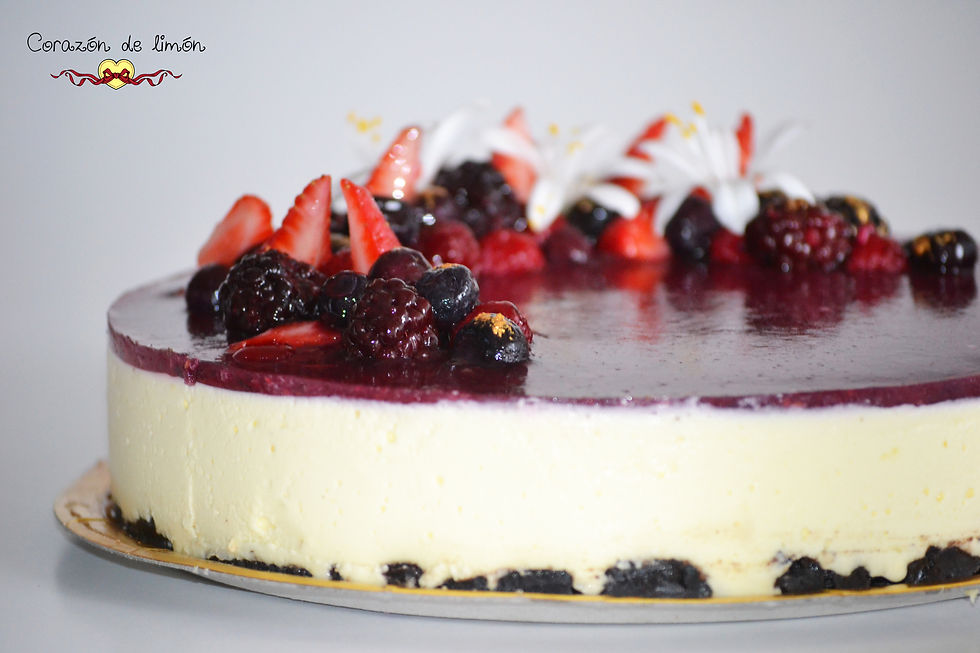 Cheesecake frutos rojos